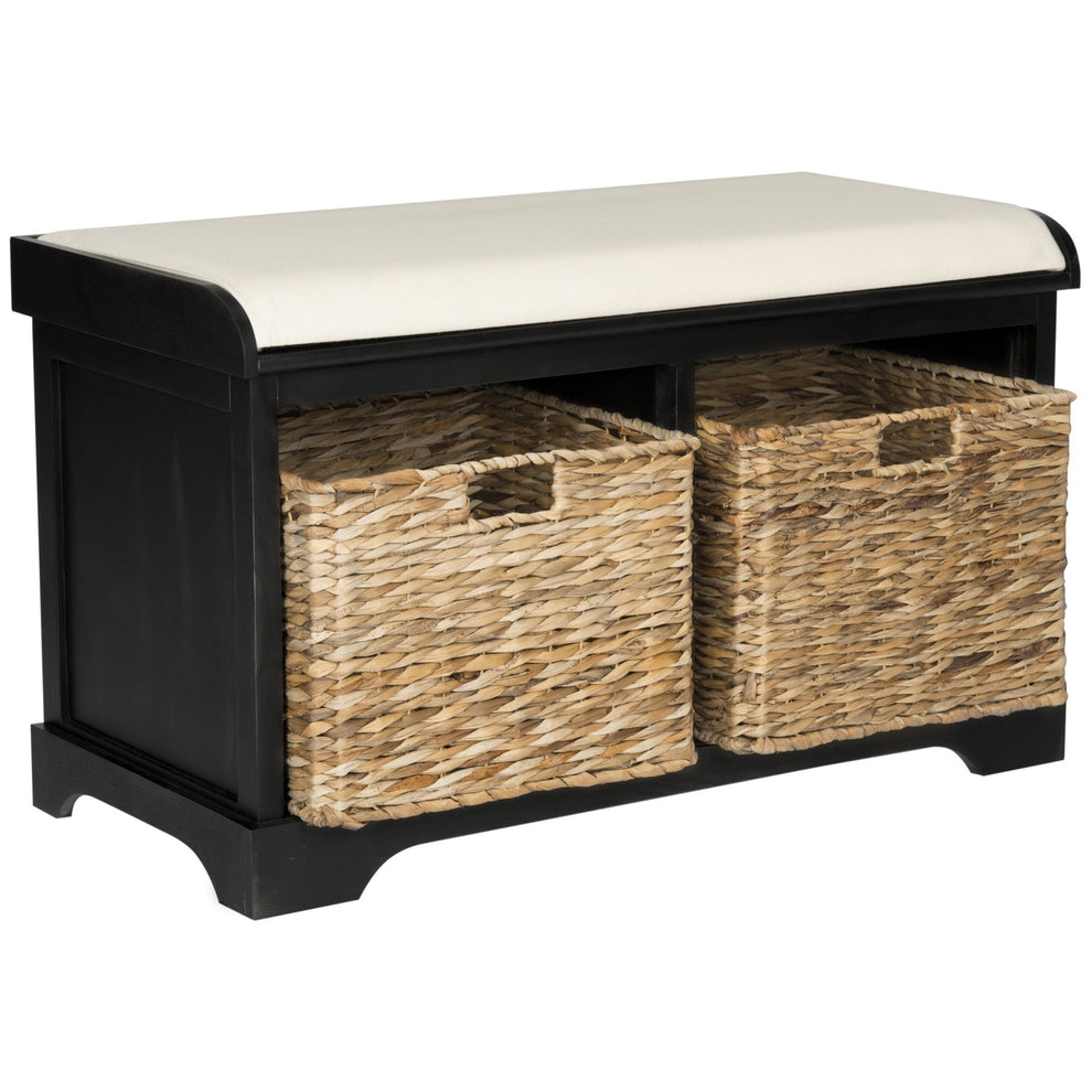Safavieh Freddy Wicker Storage Bench | Benches | Modishstore - 9