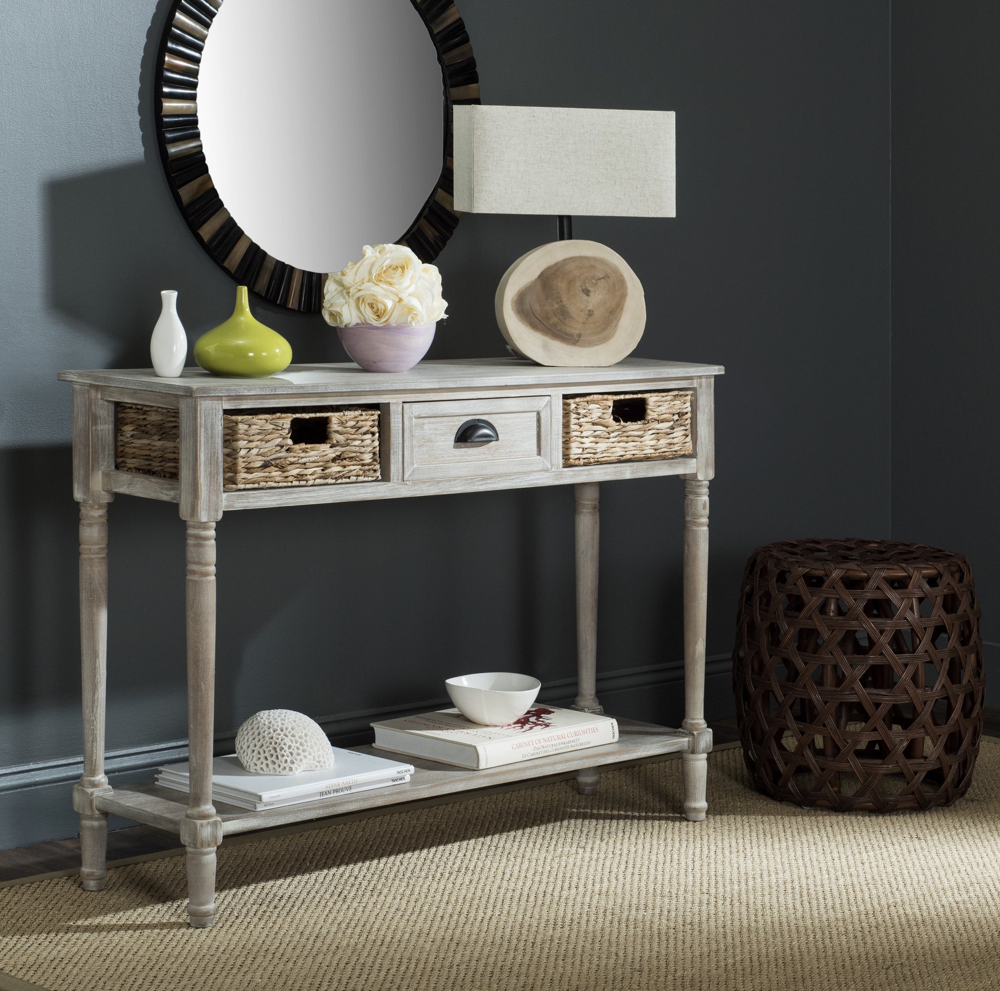 Safavieh Christa Console Table With Storage | Console Tables |  Modishstore  - 13