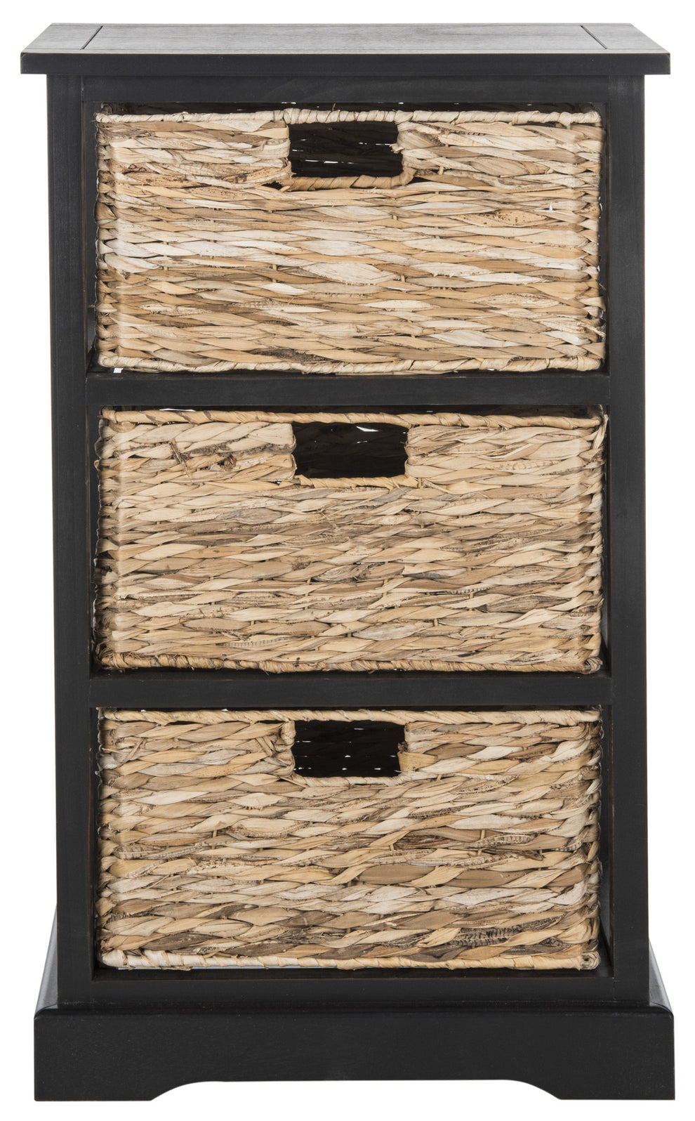 Safavieh Halle 3 Wicker Basket Storage Side Table | Side Tables | Modishstore - 6