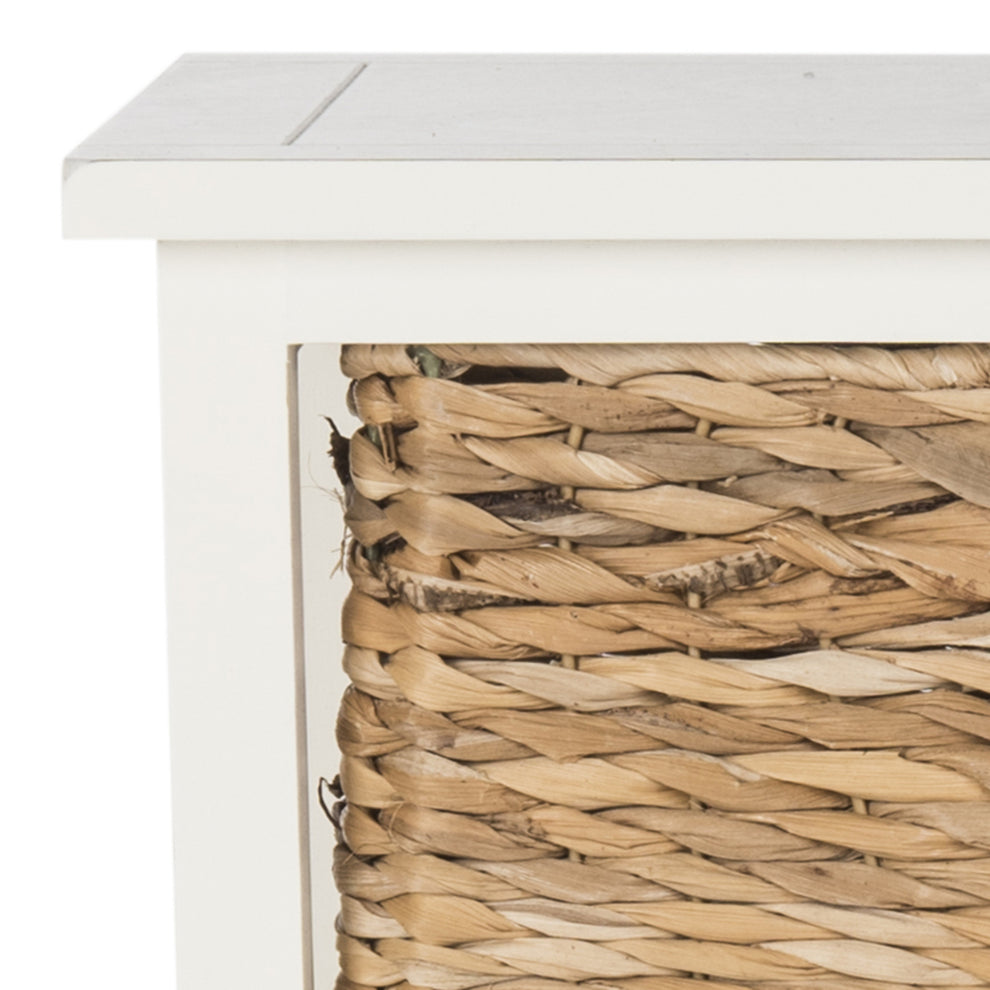 Safavieh Halle 3 Wicker Basket Storage Side Table | Side Tables | Modishstore - 10