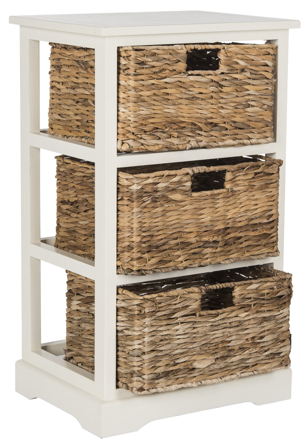 Safavieh Halle 3 Wicker Basket Storage Side Table | Side Tables | Modishstore - 11