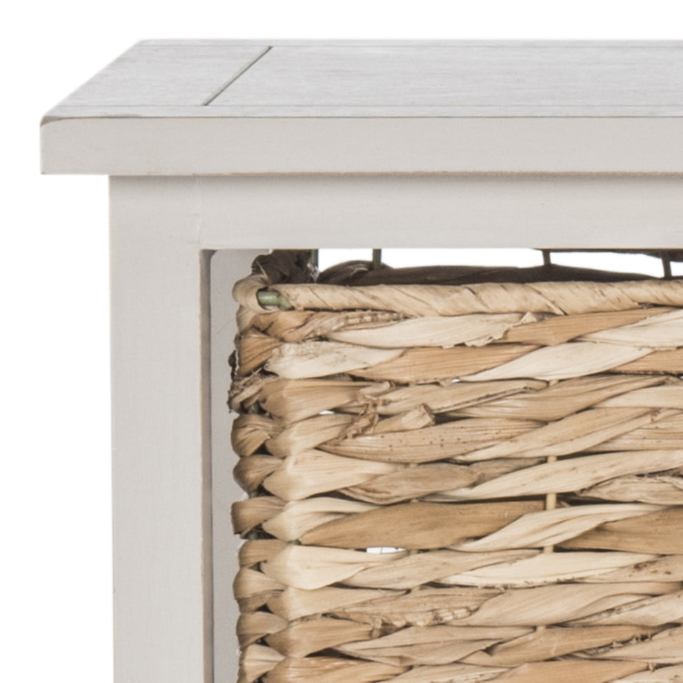 Safavieh Halle 3 Wicker Basket Storage Side Table | Side Tables | Modishstore - 16