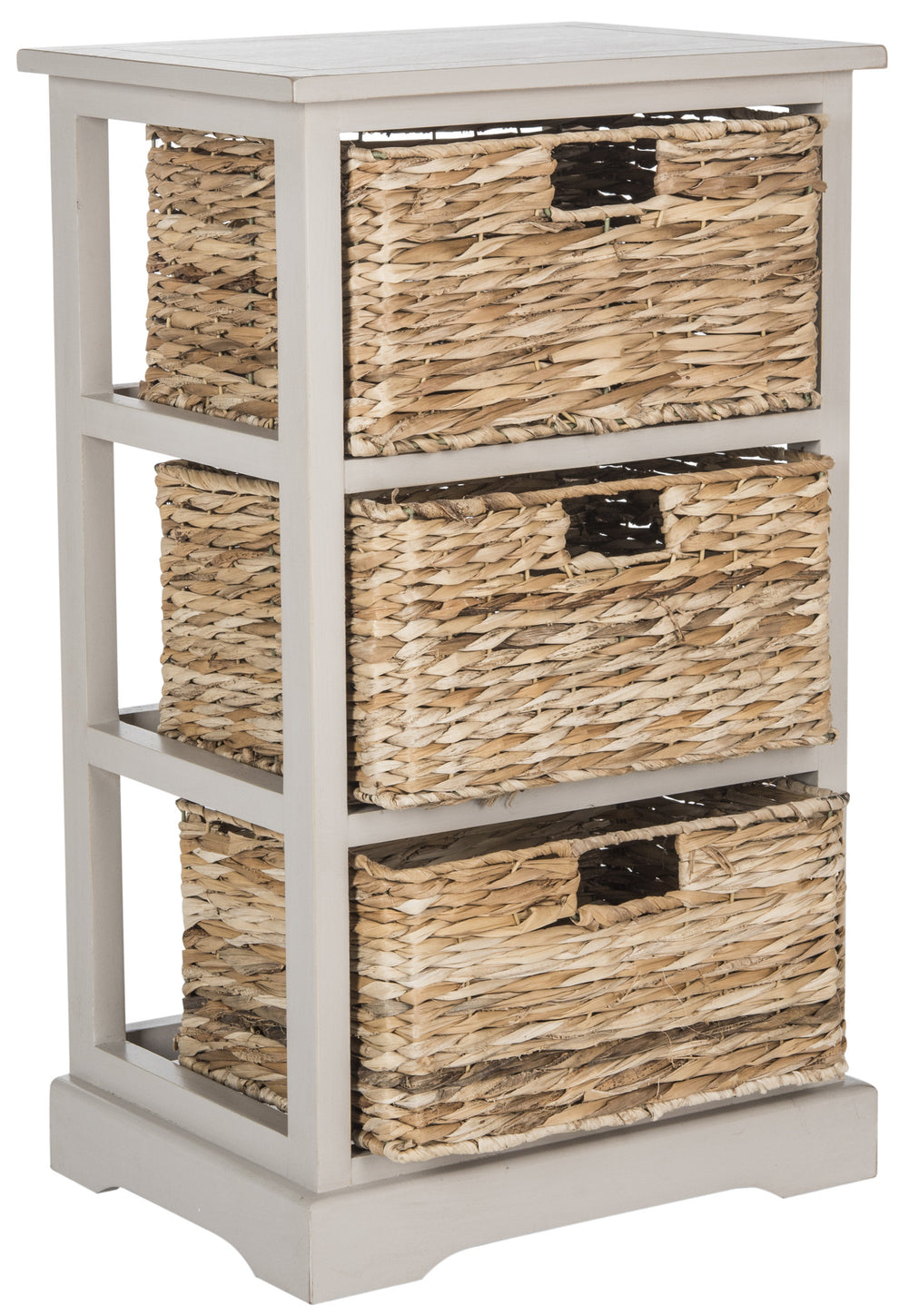 Safavieh Halle 3 Wicker Basket Storage Side Table | Side Tables | Modishstore - 17
