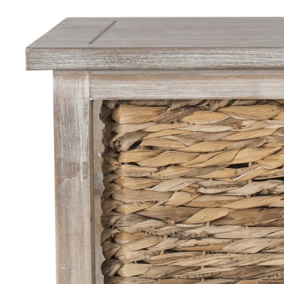 Safavieh Halle 3 Wicker Basket Storage Side Table | Side Tables | Modishstore - 19