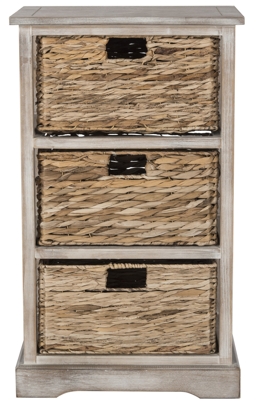 Safavieh Halle 3 Wicker Basket Storage Side Table | Side Tables | Modishstore - 18