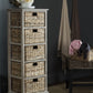 Safavieh Vedette 5 Wicker Basket Storage Tower | Cabinets |  Modishstore  - 6