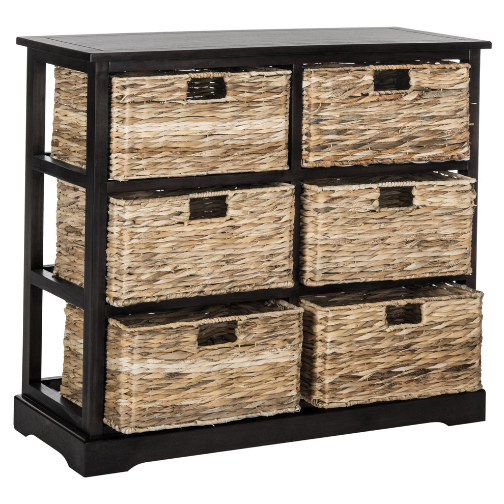 Safavieh Keenan 6 Wicker Basket Storage Chest | Cabinets | Modishstore - 8