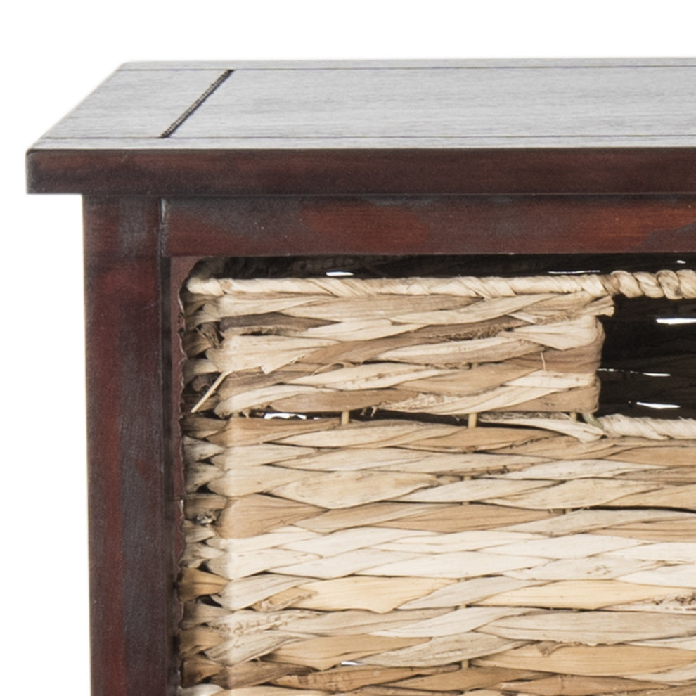 Safavieh Keenan 6 Wicker Basket Storage Chest | Cabinets | Modishstore - 12