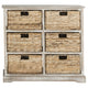 Safavieh Keenan 6 Wicker Basket Storage Chest | Cabinets |  Modishstore  - 6