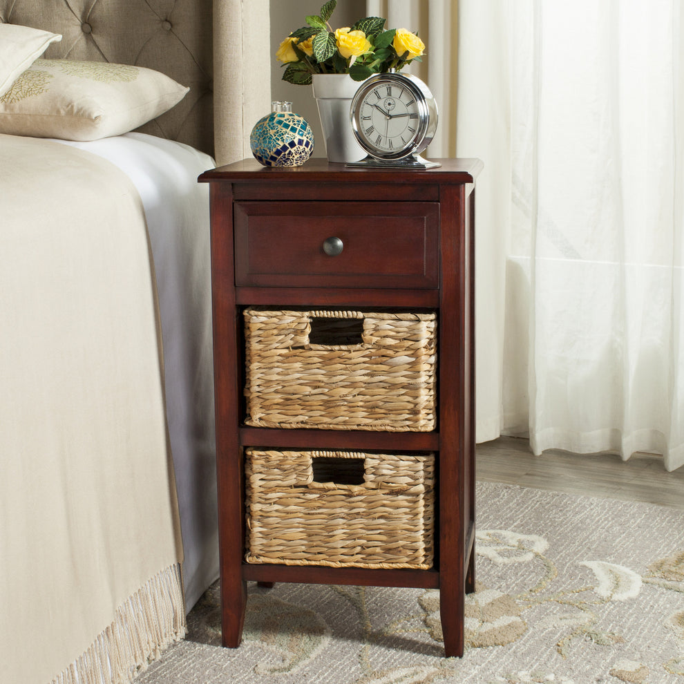 Safavieh Everly Drawer Side Table | Side Tables | Modishstore - 2
