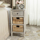 Safavieh Everly Drawer Side Table | Side Tables |  Modishstore  - 4