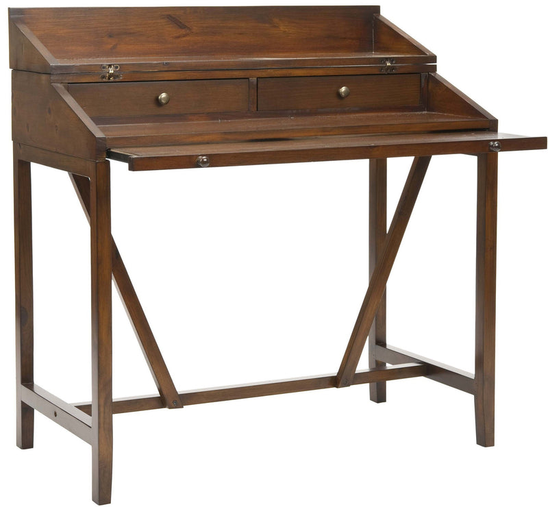 Safavieh Wyatt Writing Desk W/Pull Out | Desks | Modishstore - 2