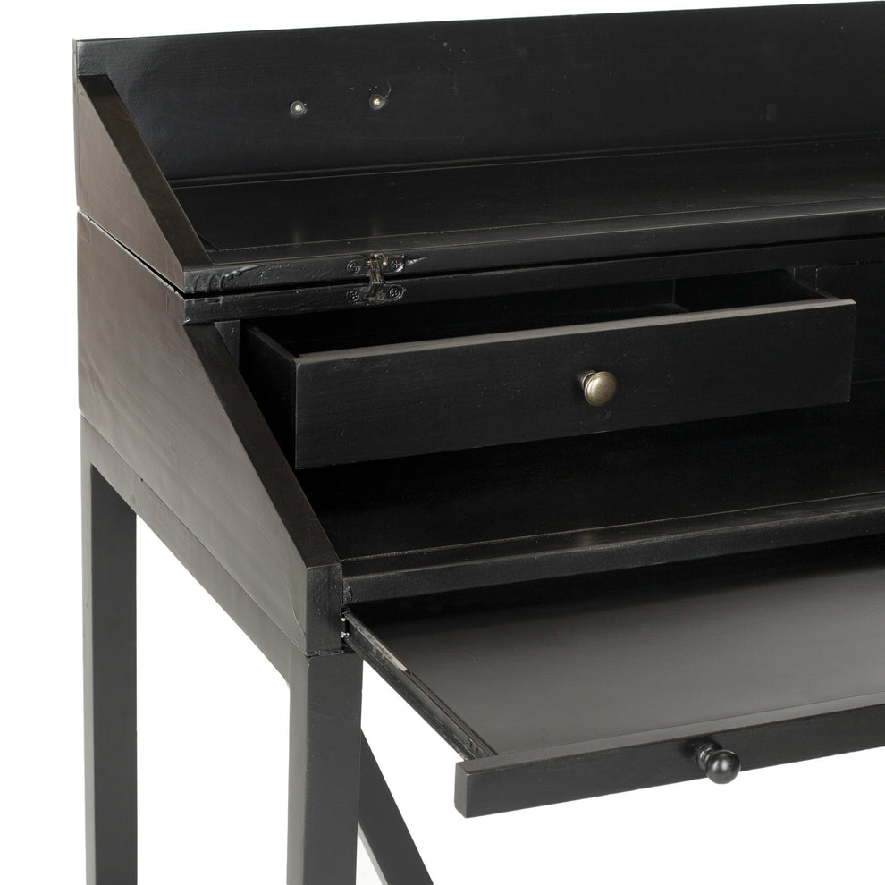Safavieh Wyatt Writing Desk W/Pull Out | Desks | Modishstore - 13