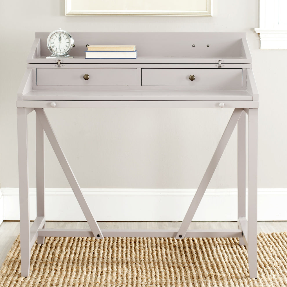 Safavieh Wyatt Writing Desk W/Pull Out | Desks | Modishstore - 14