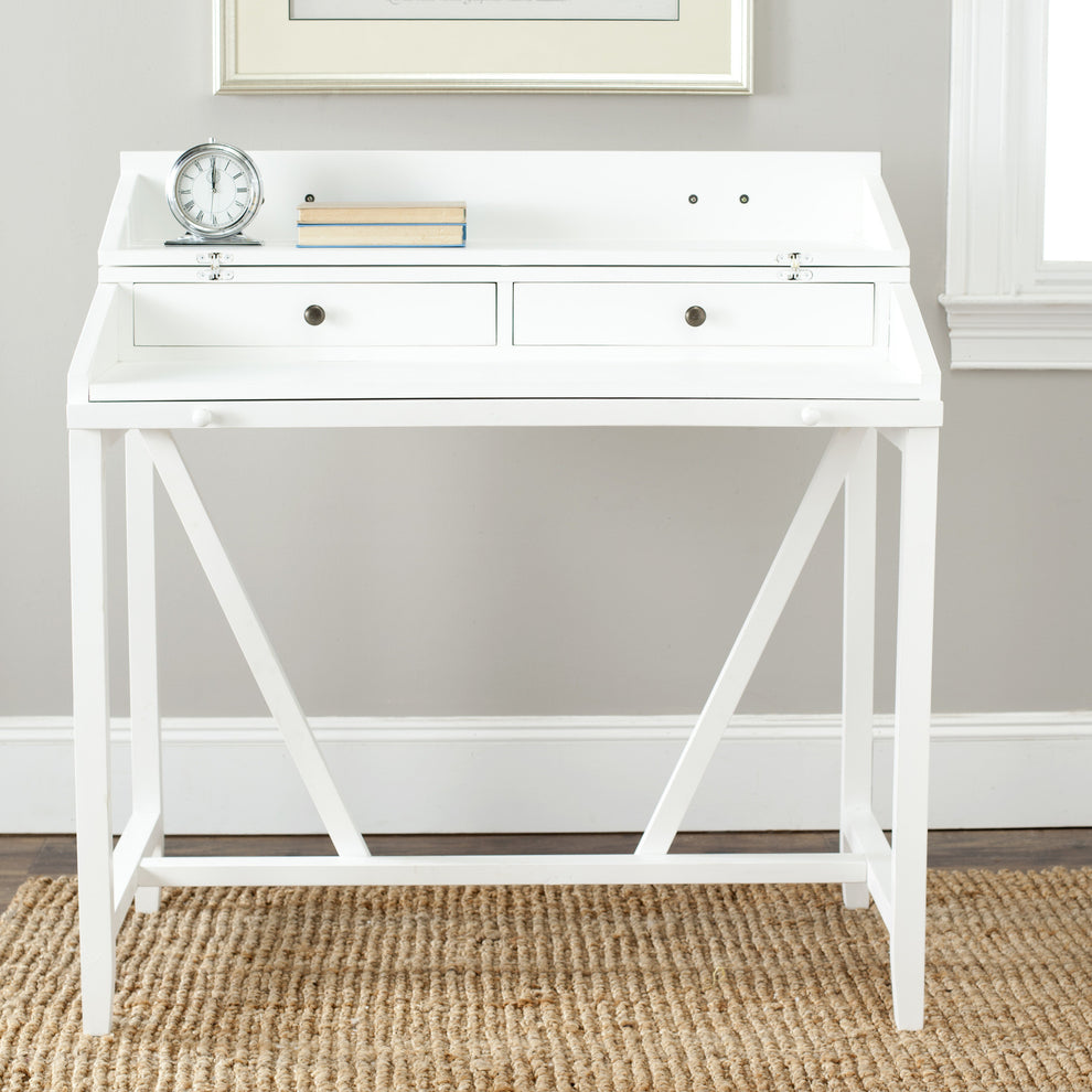 Safavieh Wyatt Writing Desk W/Pull Out | Desks | Modishstore - 18