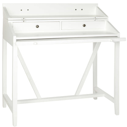 Safavieh Wyatt Writing Desk W/Pull Out | Desks | Modishstore - 5