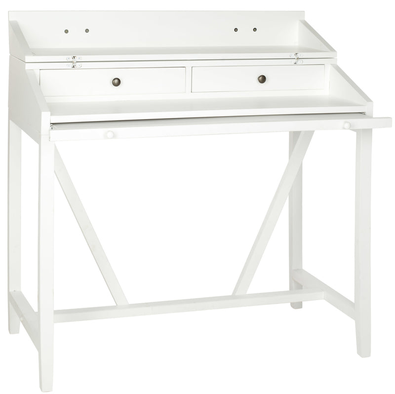 Safavieh Wyatt Writing Desk W/Pull Out | Desks | Modishstore - 5