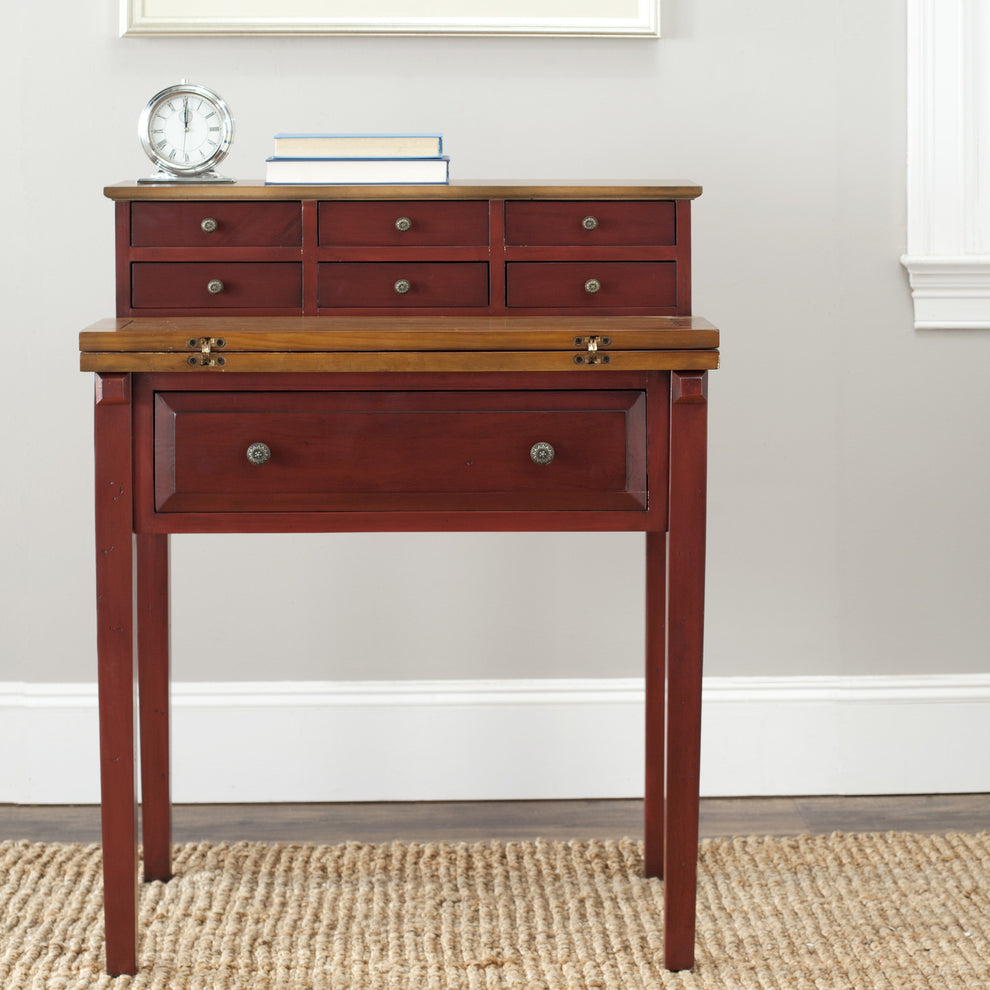 Safavieh Abigail Fold Down Desk | Desks | Modishstore - 1