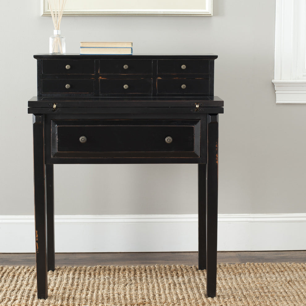 Safavieh Abigail Fold Down Desk | Desks | Modishstore - 11