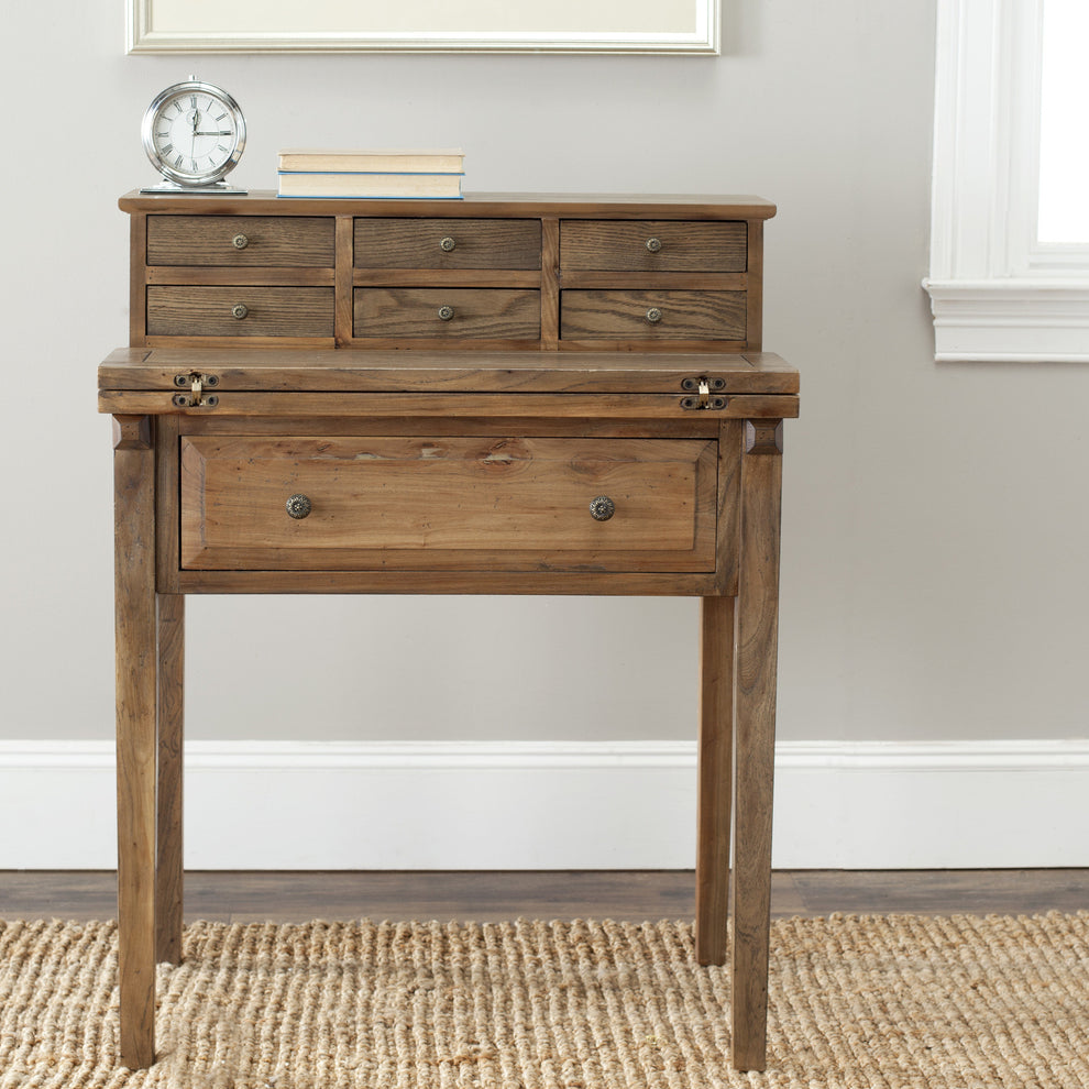 Safavieh Abigail Fold Down Desk | Desks | Modishstore - 14