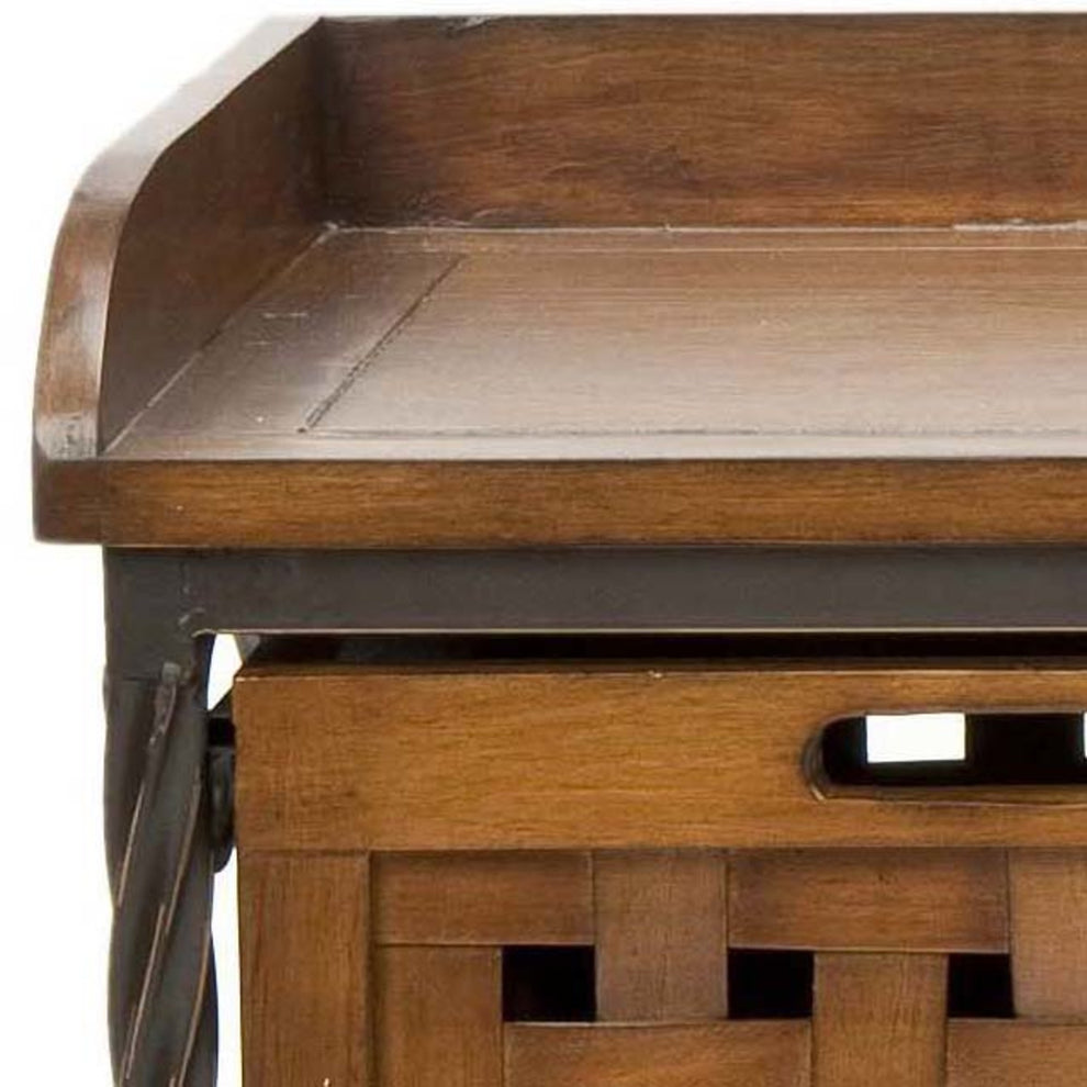 Safavieh Isaac 3 Drawer Wooden Storage Bench | Benches | Modishstore - 9