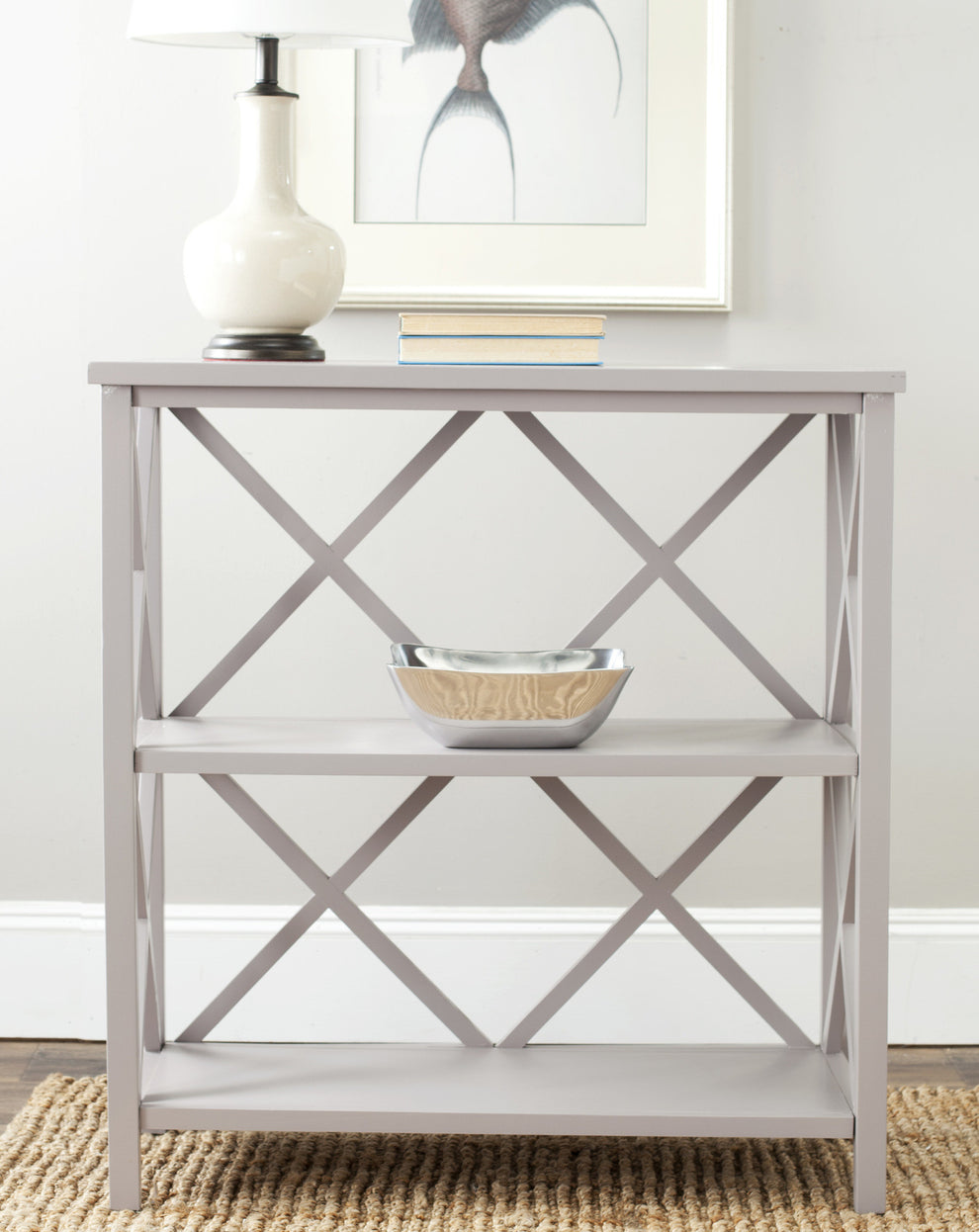 Safavieh Liam Open Bookcase | Bookcases | Modishstore - 11