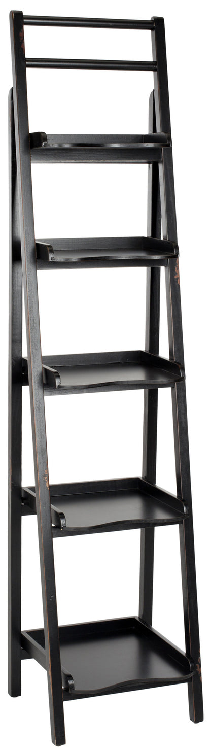 Safavieh Asher Leaning 5 Tier Etagere | Bookcases | Modishstore - 3