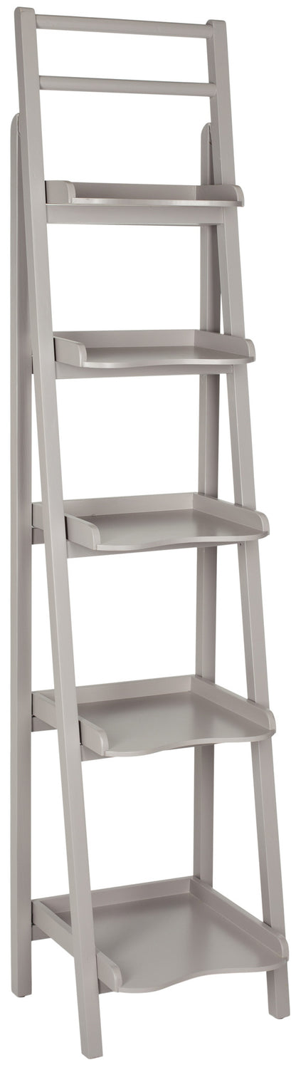 Safavieh Asher Leaning 5 Tier Etagere | Bookcases | Modishstore - 4