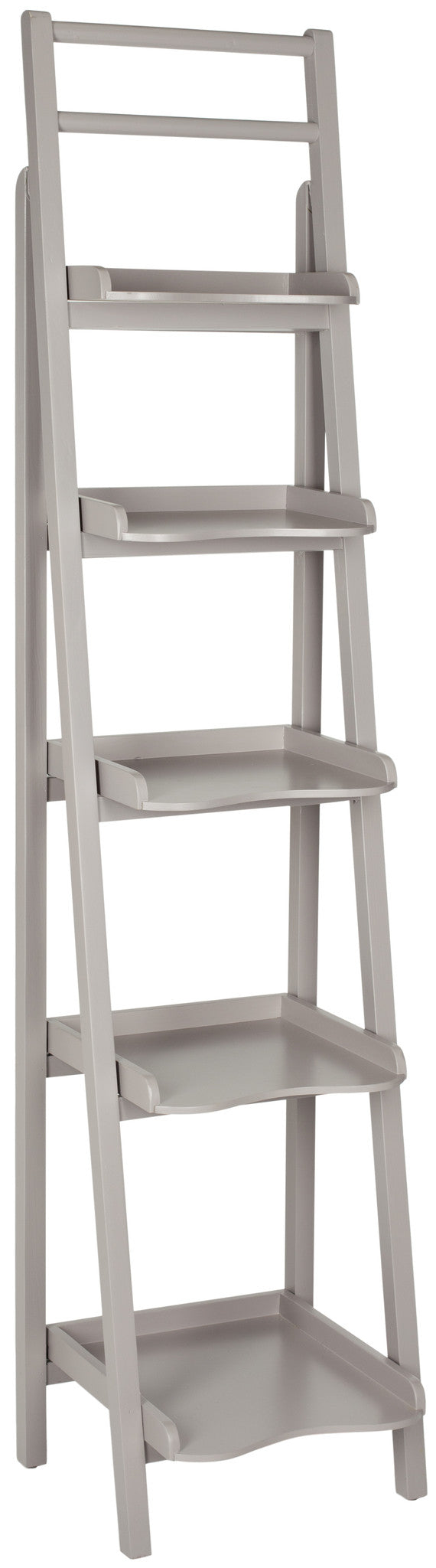 Safavieh Asher Leaning 5 Tier Etagere | Bookcases | Modishstore - 4