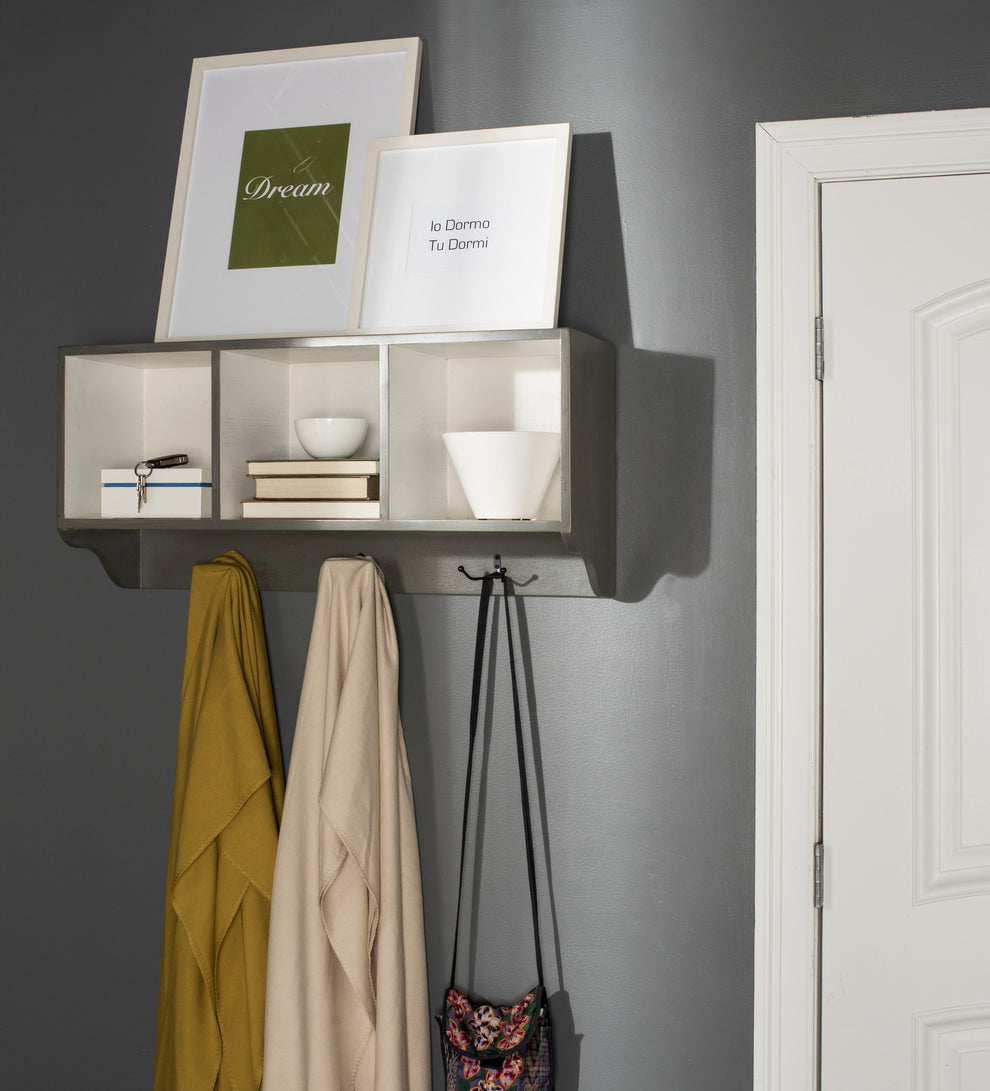 Safavieh Alice Wall Shelf With Storage Compartments | Wall Shelf | Modishstore - 14