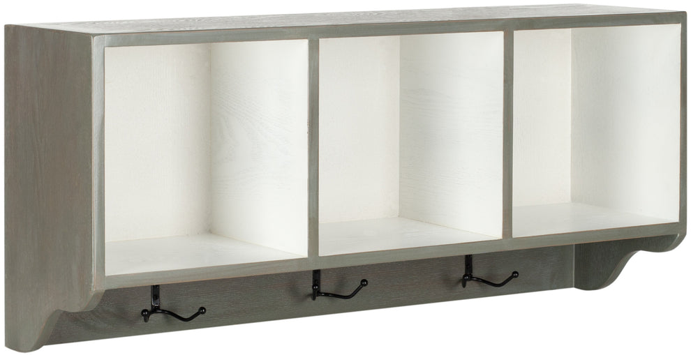 Safavieh Alice Wall Shelf With Storage Compartments | Wall Shelf | Modishstore - 24