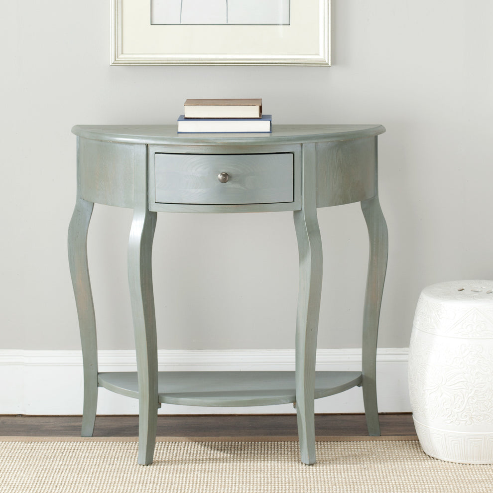 Safavieh Jan Demilune Small Console | Console Tables | Modishstore - 1