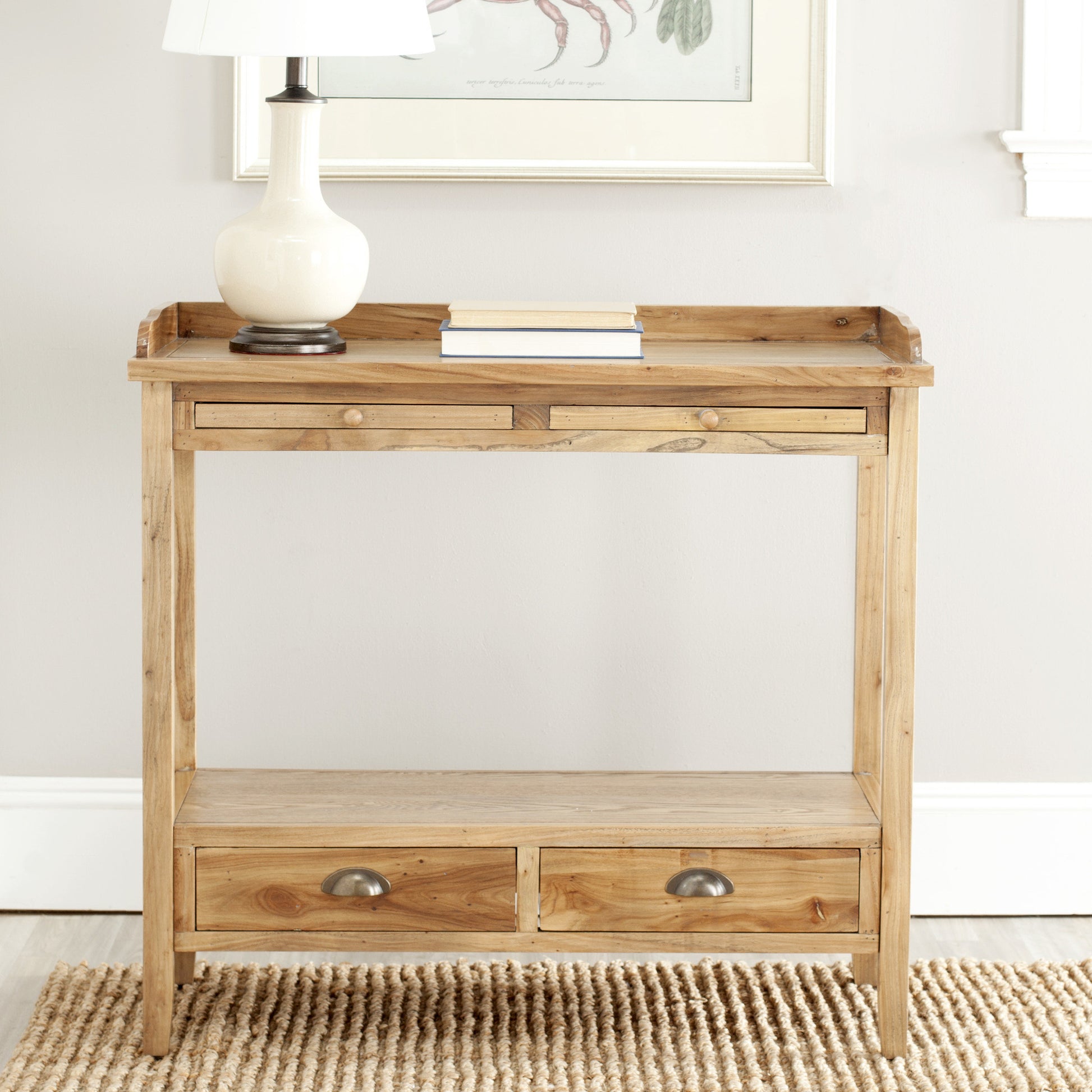 Safavieh Peter Console With Storage Drawers | Console Tables |  Modishstore 