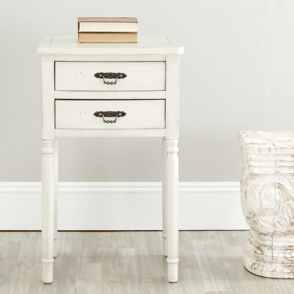 Safavieh Marilyn End Table With Storage Drawers | End Tables | Modishstore - 1
