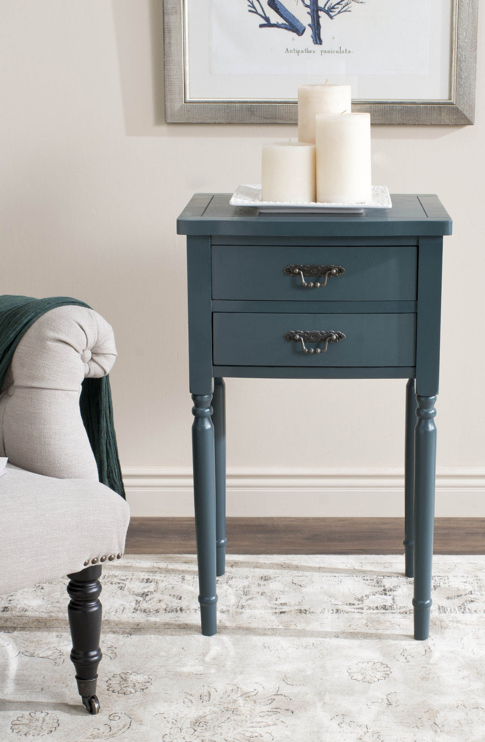 Safavieh Marilyn End Table With Storage Drawers | End Tables | Modishstore - 4