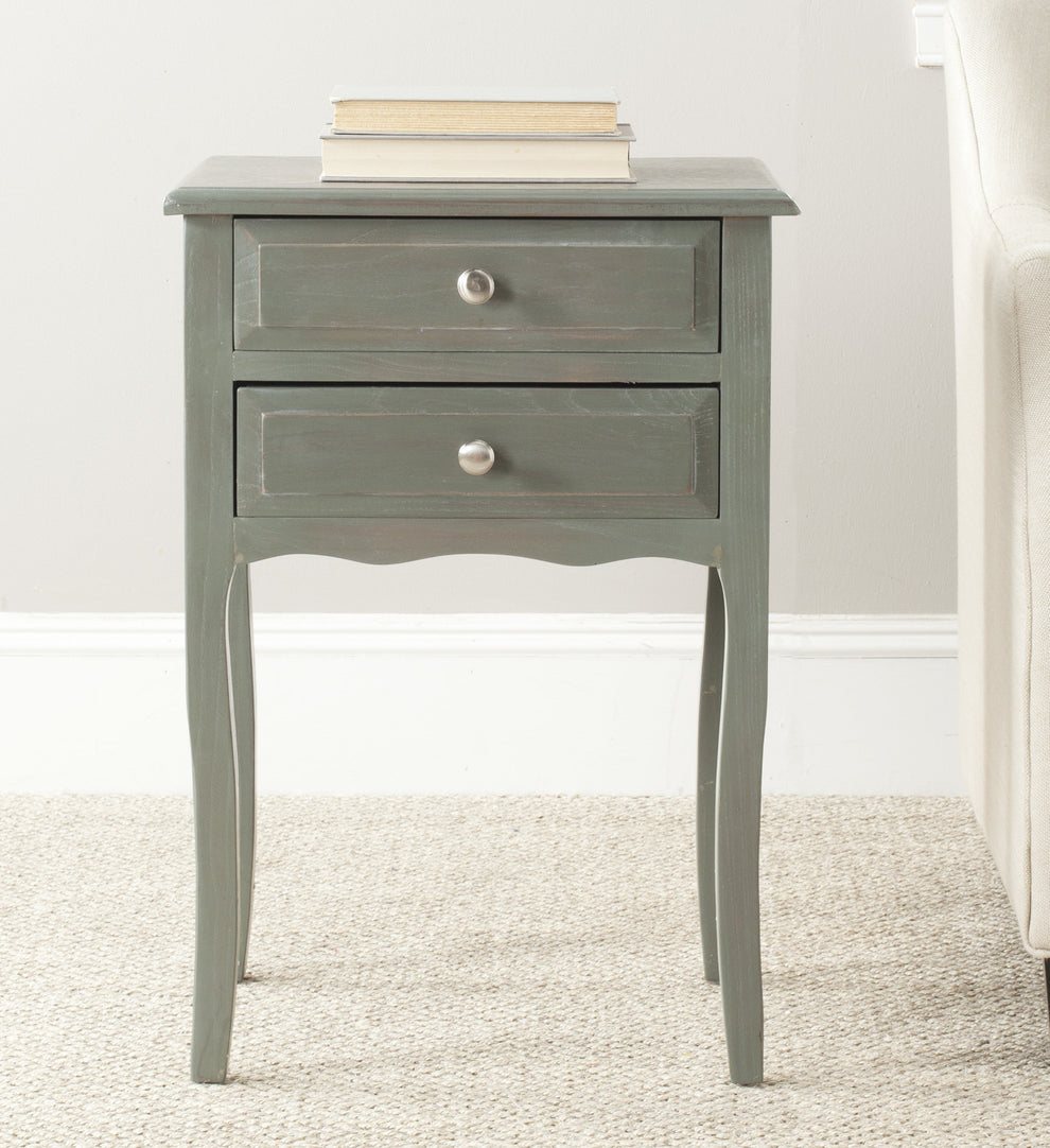 Safavieh Lori End Table With Storage Drawers | End Tables | Modishstore - 2