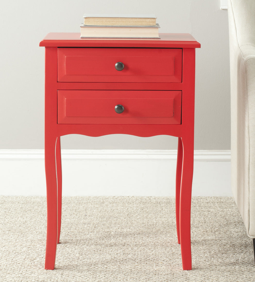 Safavieh Lori End Table With Storage Drawers | End Tables | Modishstore - 4