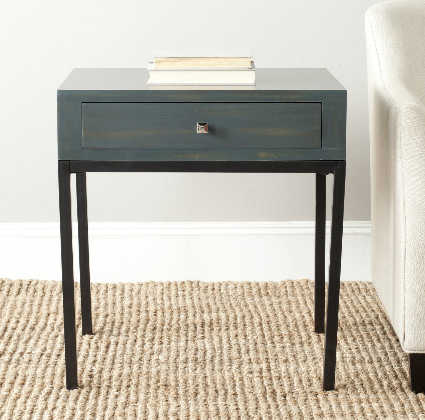 Safavieh Adena End Table With Storage Drawer | End Tables | Modishstore - 1