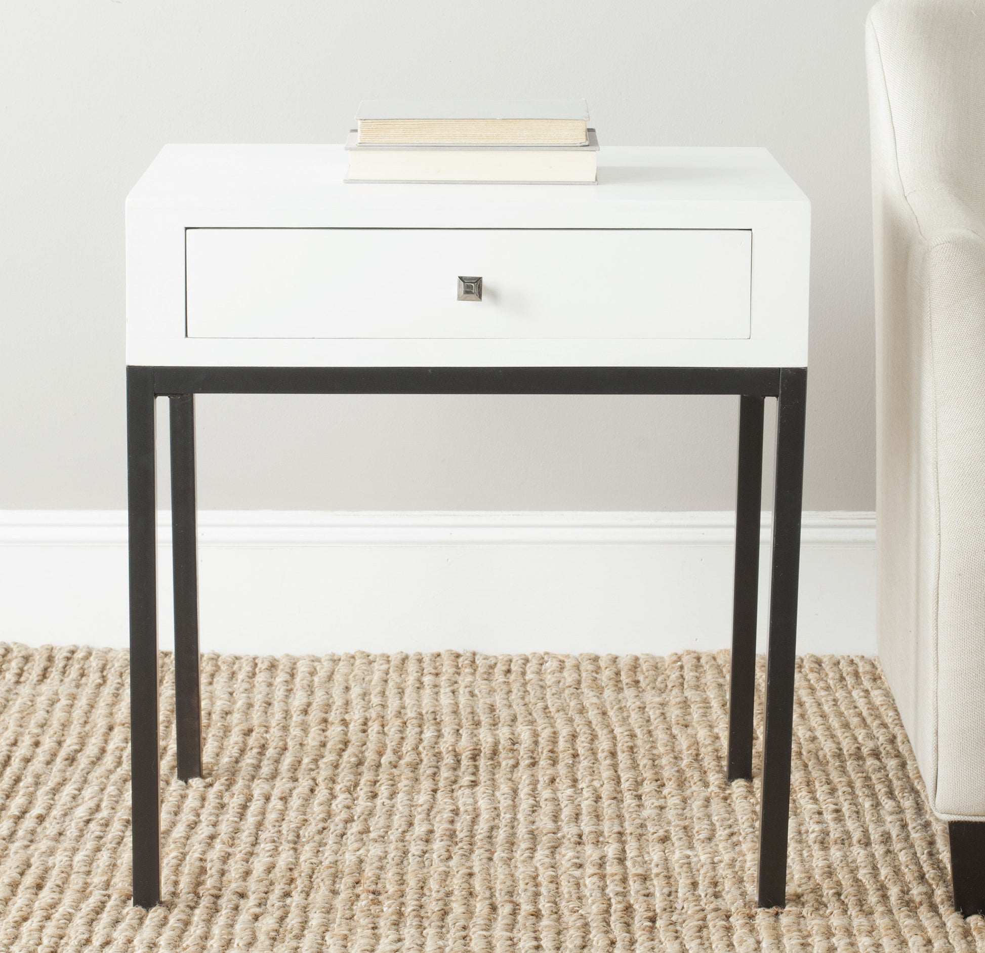 Safavieh Adena End Table With Storage Drawer | End Tables |  Modishstore  - 4
