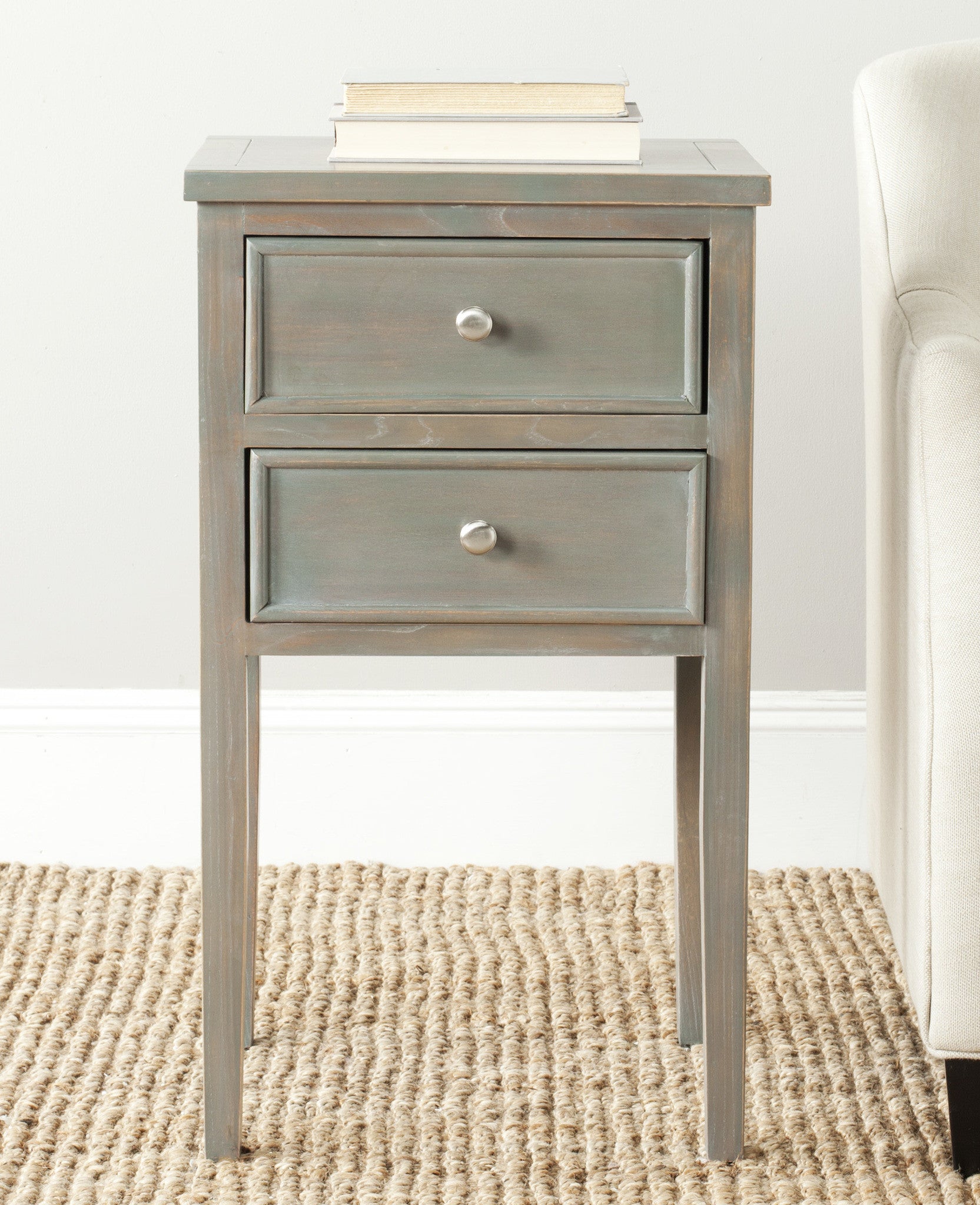Safavieh Toby End Table With Storage Drawers | End Tables |  Modishstore 