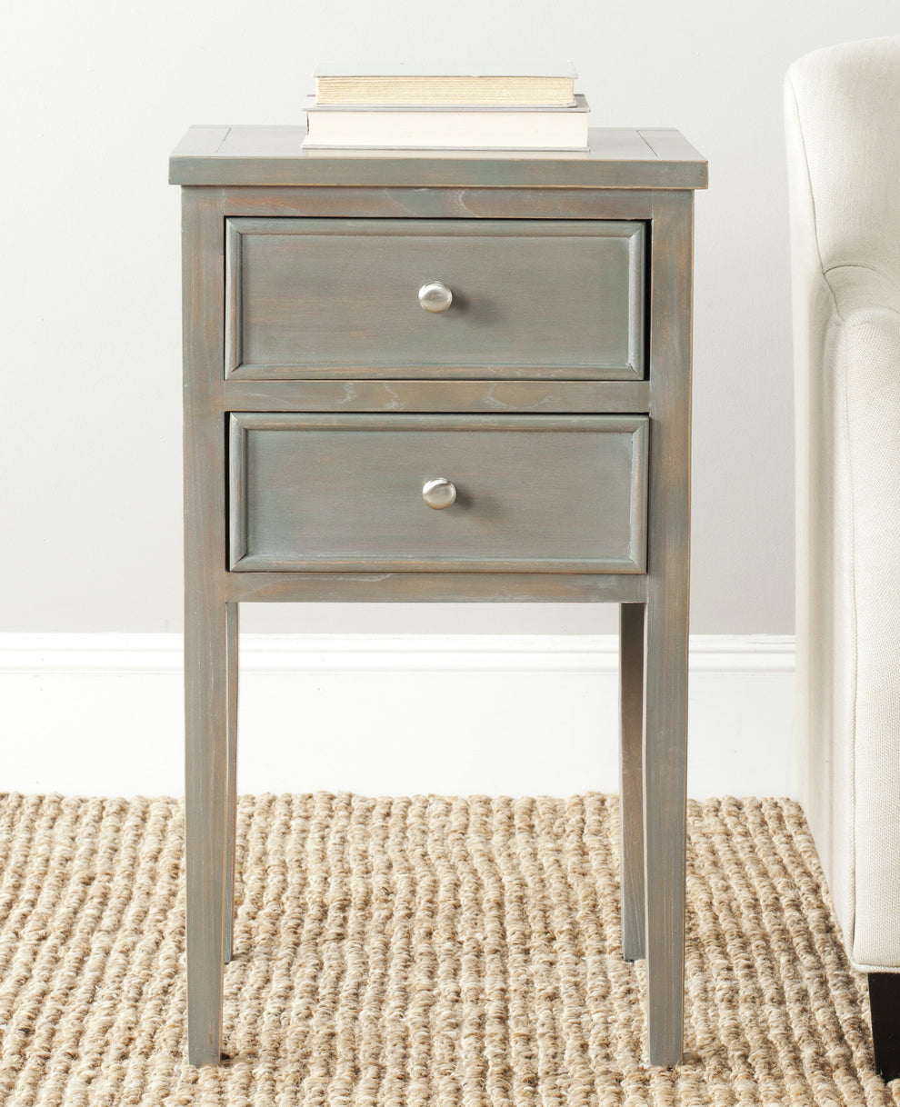Safavieh Toby End Table With Storage Drawers | End Tables | Modishstore - 1