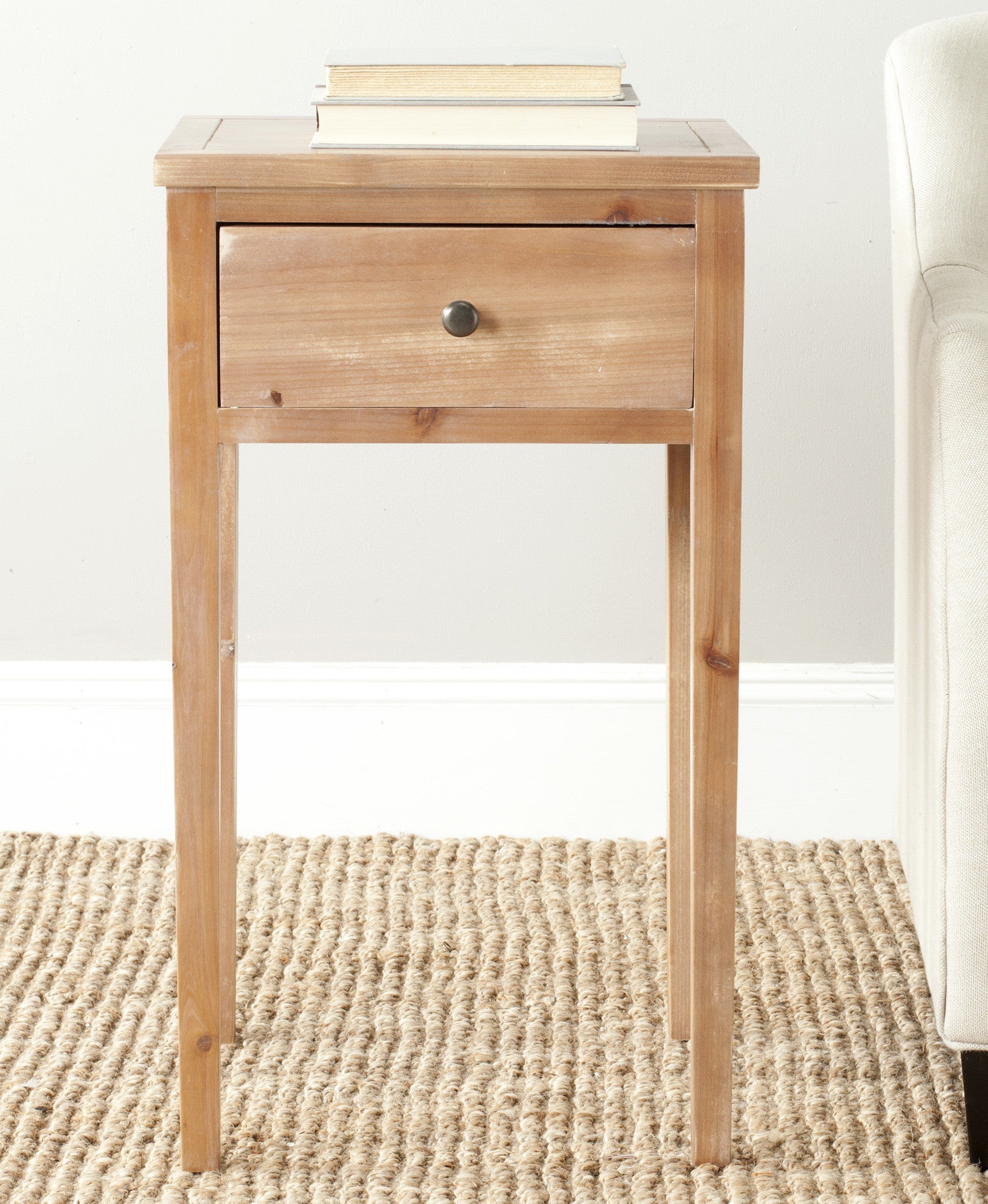 Safavieh Abel End Table With Storage Drawer | End Tables |  Modishstore  - 4
