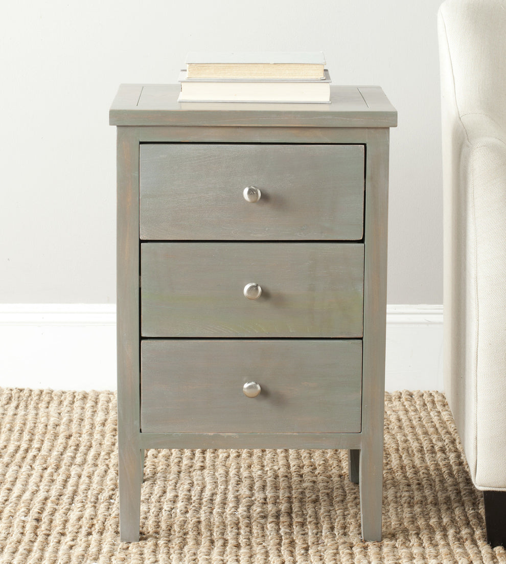 Safavieh Deniz End Table With Storage Drawers | End Tables | Modishstore - 1