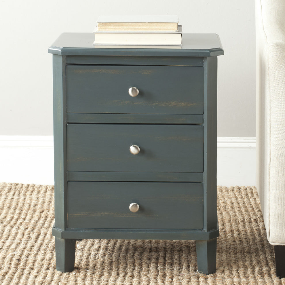 Safavieh Joe End Table With Storage Drawers | End Tables | Modishstore - 3
