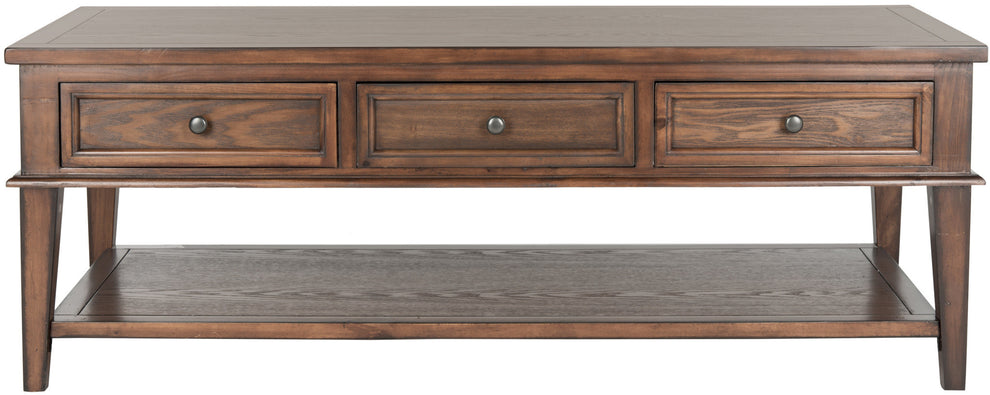 Safavieh Manelin Coffee Table With Storage Drawers | Coffee Tables | Modishstore - 1