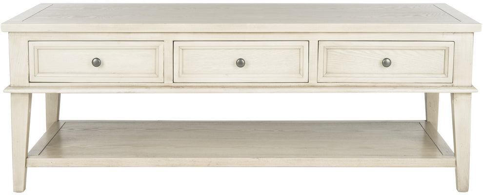 Safavieh Manelin Coffee Table With Storage Drawers | Coffee Tables | Modishstore - 3