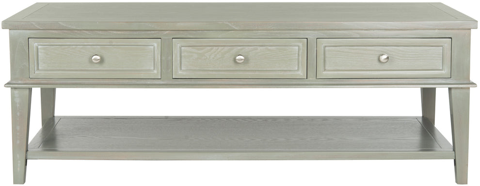 Safavieh Manelin Coffee Table With Storage Drawers | Coffee Tables | Modishstore - 4
