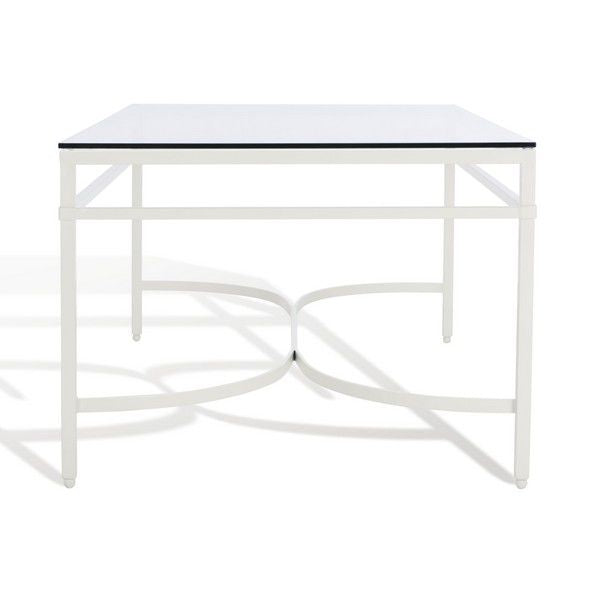 Safavieh Abelard Cocktail Table - White | Coffee Tables | Modishstore - 3