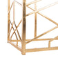 Safavieh Sean Gold Leaf Console Table | Console Tables | Modishstore - 5