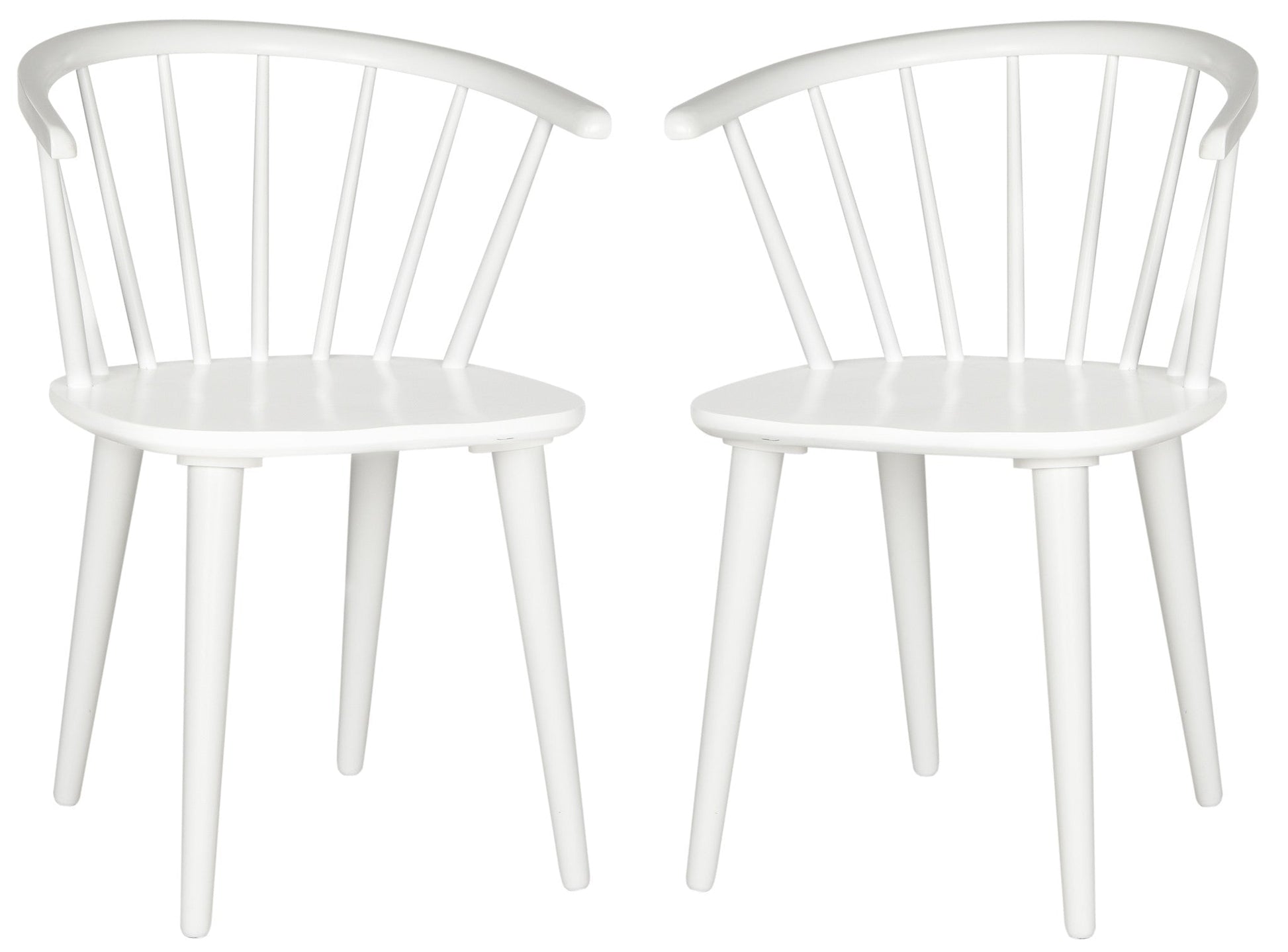 Safavieh Blanchard Curved Spindle Side Chair | Dining Chairs | Modishstore - 9